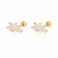 Crystal Pave Earrings S925