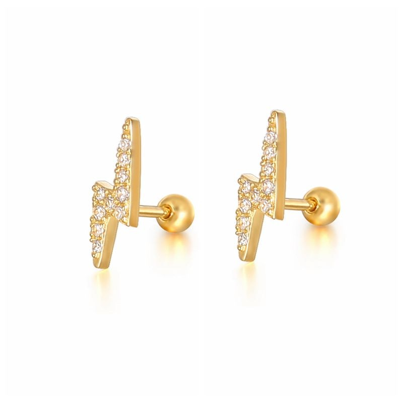 Crystal Pave Earrings S925