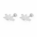 Crystal Pave Earrings S925